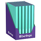 Папка с 30 вкладышами Berlingo "Haze", 17мм, 600мкм, с внутр. карманом, мятная, софт-тач, фото 4
