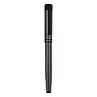 Ручка перьевая Delucci "Antica" черная, 0,8мм, корпус графит/черный, подарочный футляр, фото 2