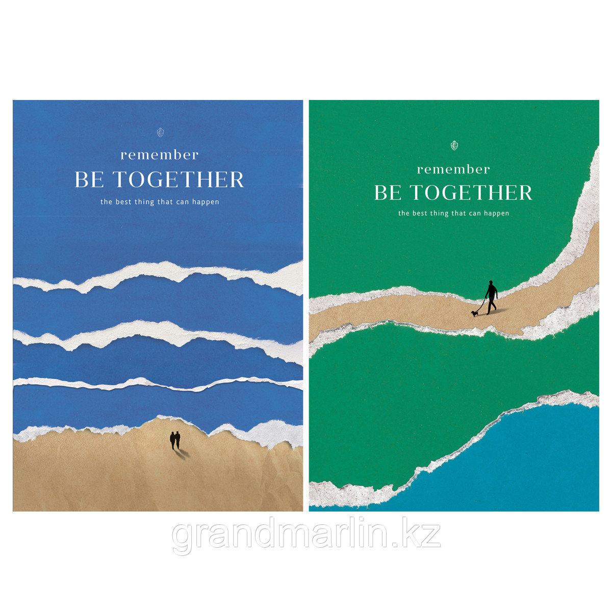 Тетрадь 48л., А5, клетка Greenwich Line "Be together", матовая ламинация, выборочный УФ-лак, ЕВРО, фото 1
