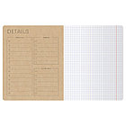 Тетрадь 48л., А5, клетка Greenwich Line "Be together", матовая ламинация, выборочный УФ-лак, ЕВРО, фото 3