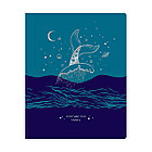 Тетрадь 48л., А5, линия BG "Немного волшебства", soft-touch ламинация, тиснение голографической фоль, фото 5