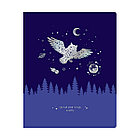 Тетрадь 48л., А5, линия BG "Немного волшебства", soft-touch ламинация, тиснение голографической фоль, фото 6