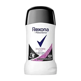 Антиперспирант-стик Rexona Invisible Pure, по 40 мл.