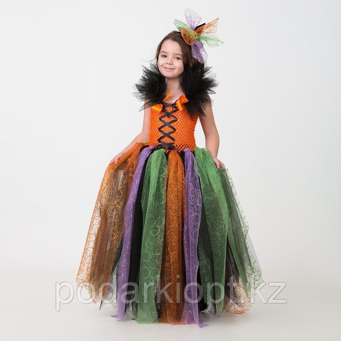 Карнавальный костюм «Ведьмочка», сделай сам, корсет, ленты, брошки, аксессуары - фото 1 - id-p116260289