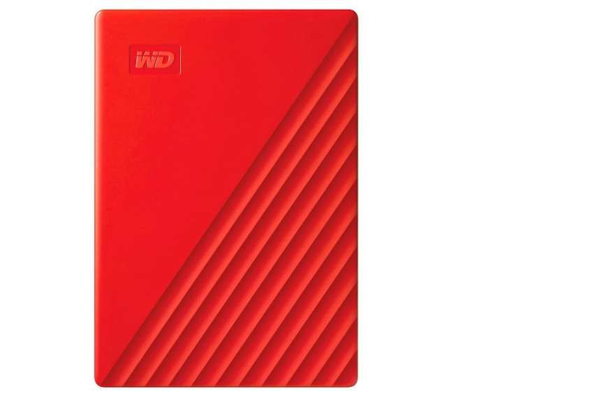 4 ТБ Внешний жесткий диск Western Digital My Passport (WDBPKJ0040BRD-WESN) красный - фото 2 - id-p116261001