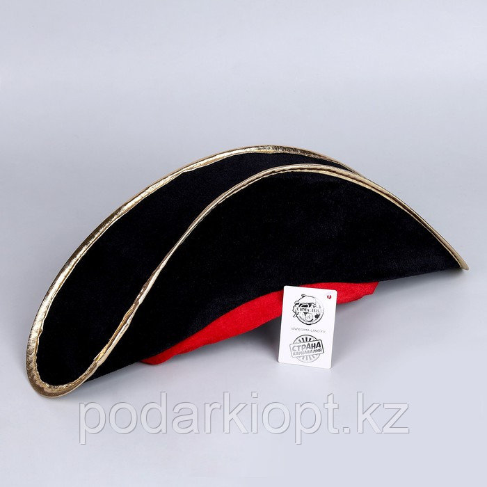 Шляпа пиратская «Укротитель морей», детская, р-р. 50-54 - фото 5 - id-p116258888