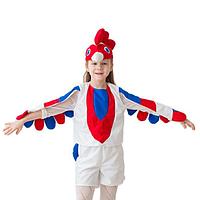"Әтеш" карнавалдық костюмі, 3-5 жас, бойы 104-116 см, түсі ақ