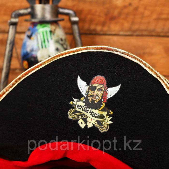 Шляпа пиратская «Морской разбойник», взрослая, р-р. 56-58 - фото 3 - id-p116258961