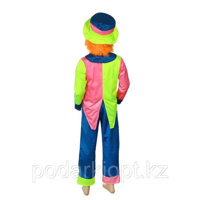 Карнавальный костюм "Клоун в шляпе", 3-5 лет, рост 104-116 см - фото 2 - id-p116258965