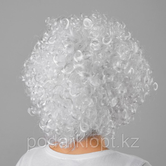 Карнавальный парик «Кудряшки», цвет белый - фото 2 - id-p116259120