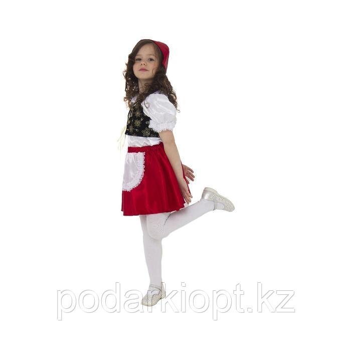 Карнавальный костюм «Красная Шапочка», текстиль, размер 38, рост 146 см - фото 2 - id-p116258434