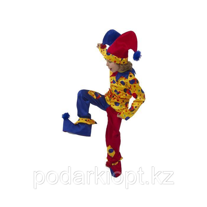 Карнавальный костюм «Петрушка», текстиль, р. 28, рост 110 см - фото 2 - id-p116258435