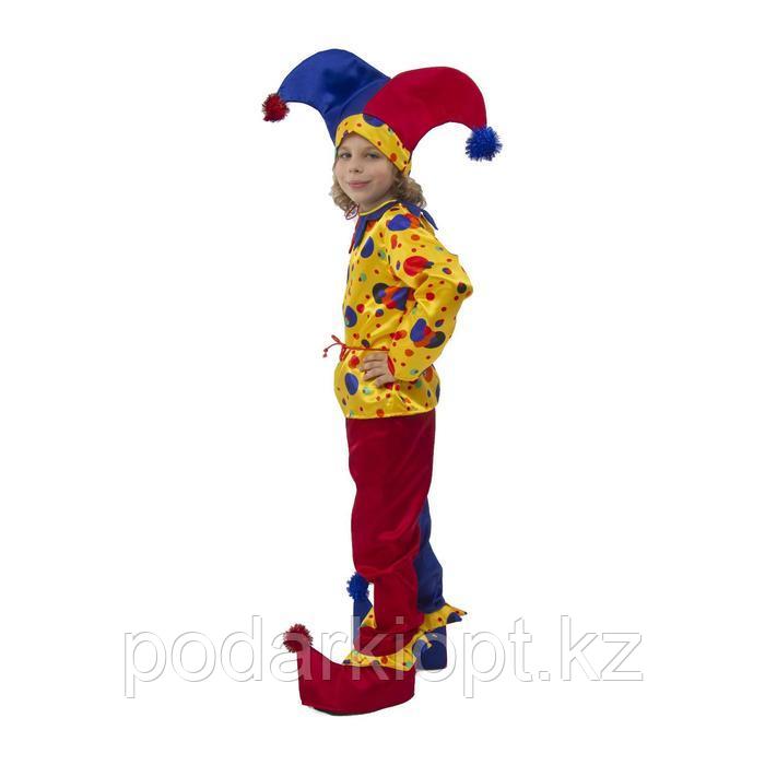 Карнавальный костюм «Петрушка», текстиль, р. 28, рост 110 см - фото 3 - id-p116258435