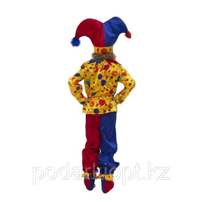 Карнавальный костюм «Петрушка», текстиль, р. 28, рост 110 см - фото 4 - id-p116258435