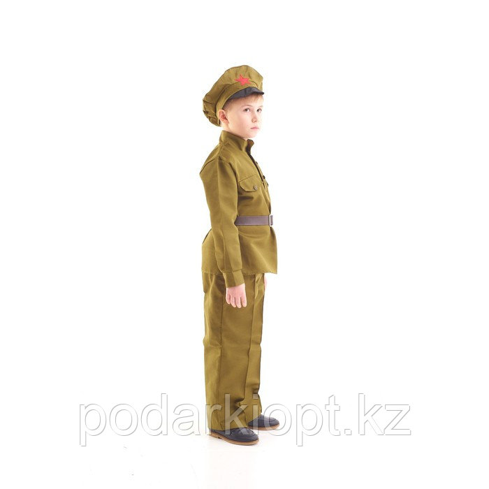 Карнавальный костюм "Сержант", 5-7 лет, рост 122-134 см - фото 2 - id-p116258579