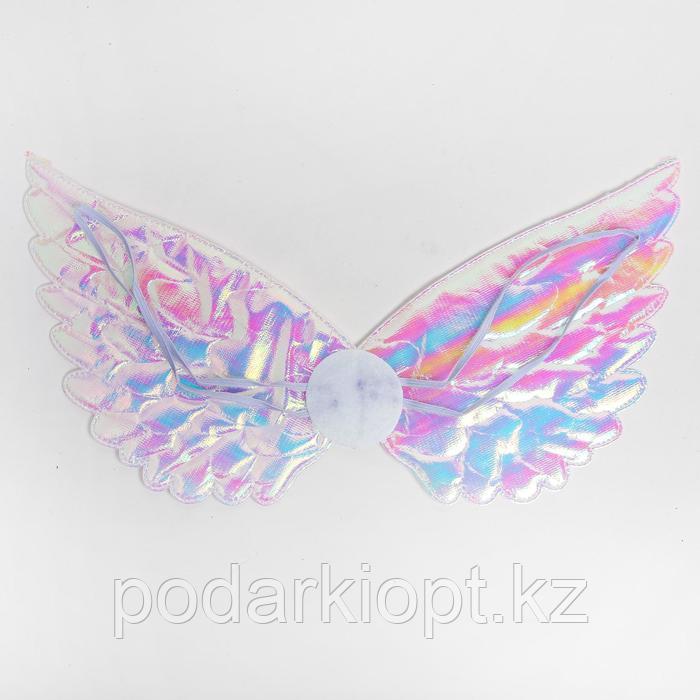Карнавальные крылья «Ангелочек», для детей, цвет белый - фото 2 - id-p116261472