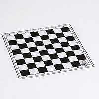Шахматное поле "Время игры", виниловое, 30 х 30 см