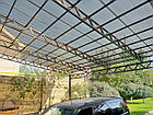 Навес односкатный из поликарбоната, фото 7
