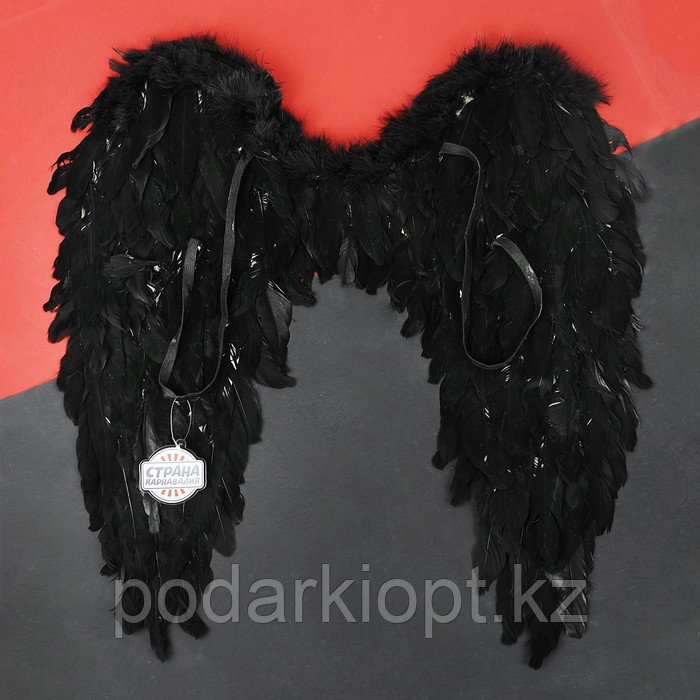 Крылья ангела, 60 × 57 см, цвет чёрный - фото 2 - id-p116261764