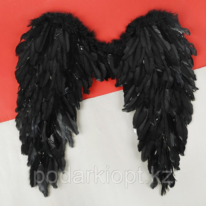 Крылья ангела, 60 × 57 см, цвет чёрный - фото 3 - id-p116261764