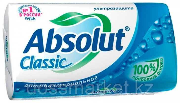 ABSOLUT Твёрдое мыло Classic ультразащита, 90 гр.