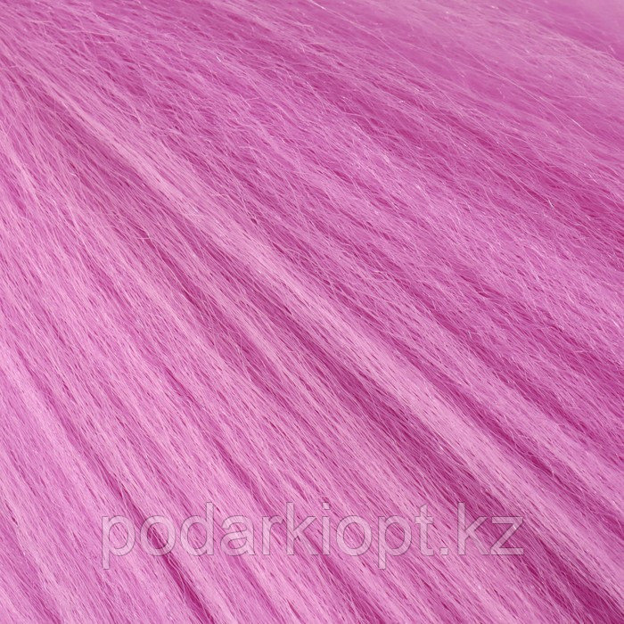 ZUMBA Канекалон двухцветный, гофрированный, 60 см, 100 гр, цвет светло-розовый/светло-фиолетовый(#BY39) - фото 2 - id-p116264857
