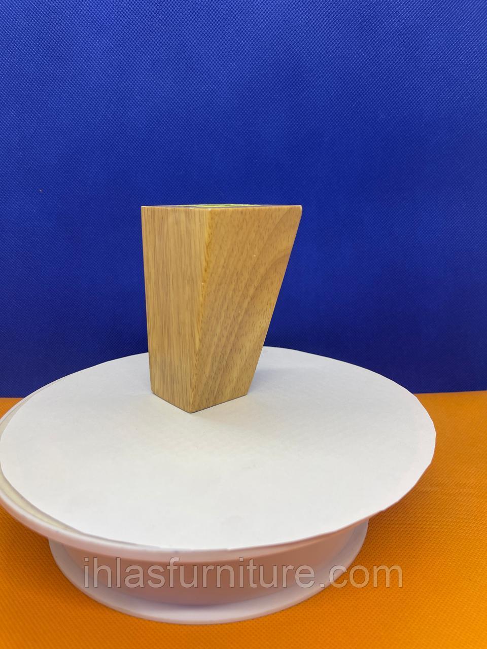 Ножка мебельная деревянная 10 см, фото 1