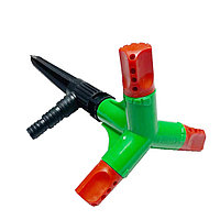 Разбрызгиватель вертушка для полива тройной