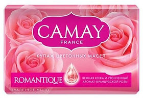 Кусковое мыло туалетное Camay Романтик 85 г