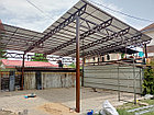 Навес односкатный из поликарбоната, фото 9