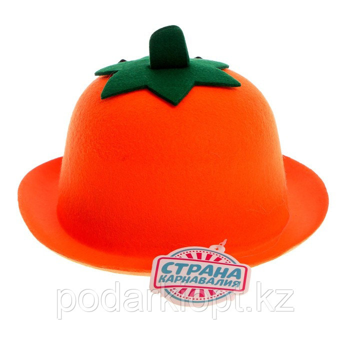 Карнавальная шляпа «Тыква» - фото 3 - id-p116267760