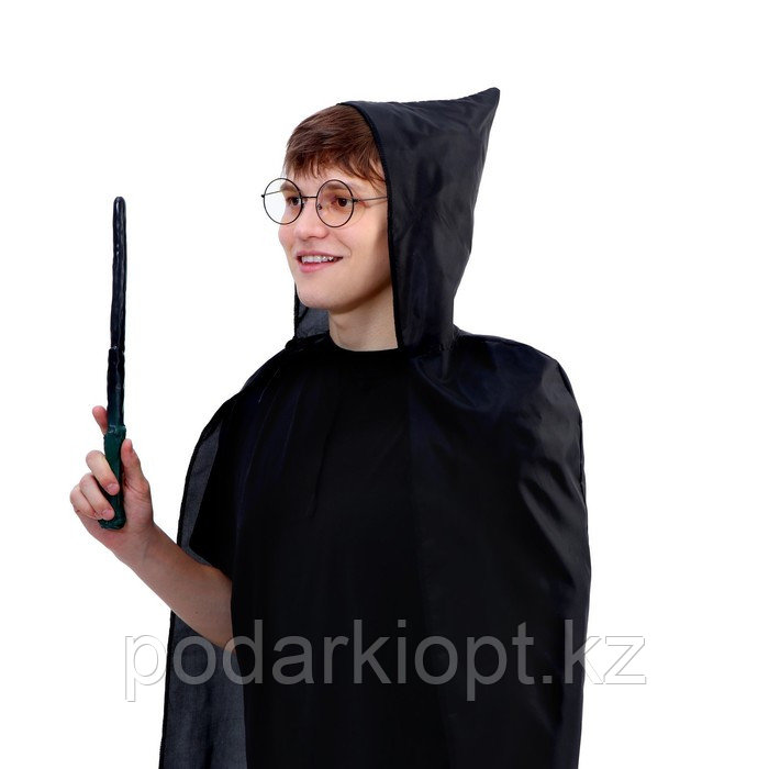 Набор для магии «Юный волшебник»1 (плащ, очки, палочка), рост 140 см - фото 2 - id-p116267061