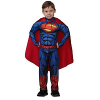 Бұлшық еттері бар "Супермен" карнавалдық костюмі Warner Brothers б.134-68