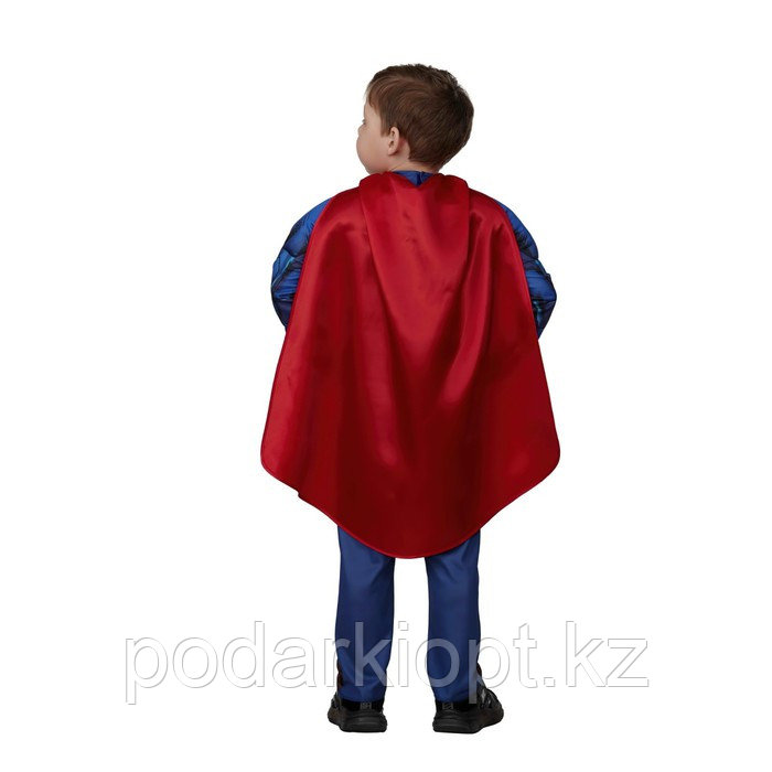 Карнавальный костюм "Супермэн" с мускулами Warner Brothers р.134-68 - фото 3 - id-p116271308