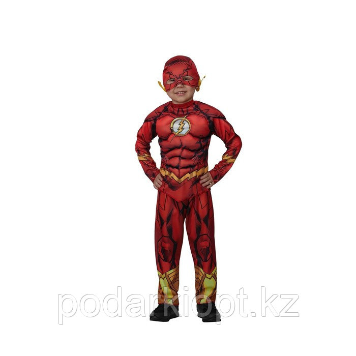 Карнавальный костюм "Флэш" с мускулами Warner Brothers р.116-60 - фото 1 - id-p116271309