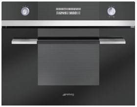 Встраиваемая духовка с функцией микроволновки Smeg SC45MCNE2