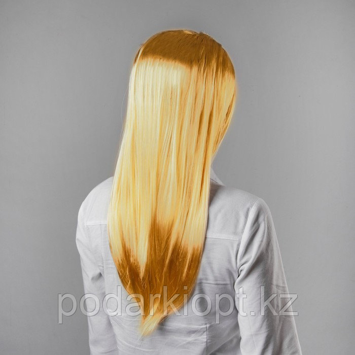 Карнавальный парик «Русалочка» блонд - золотистый - фото 2 - id-p116269344
