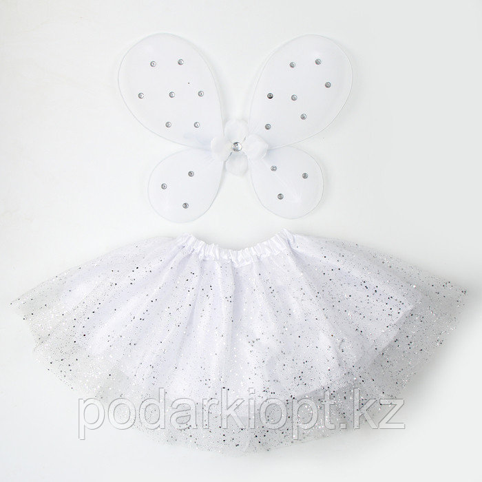 Карнавальный набор «Бабочка», 2 предмета: крылья, юбка - фото 1 - id-p116270746