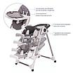 Стульчик для кормления iLovi Light с колесами Dark Green, фото 5