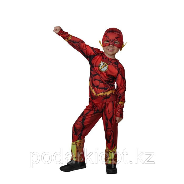 Карнавальный костюм "Флэш" без мускулов Warner Brothers р.116-60 - фото 2 - id-p116270991