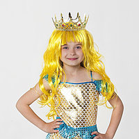 "Алтын ханшайым" карнавалдық жиынтығы, парик, тәж