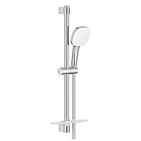 Душевой гарнитур 600, с полочкой, 3 вида струи, хром Grohe Tempesta Cube 110 27576003