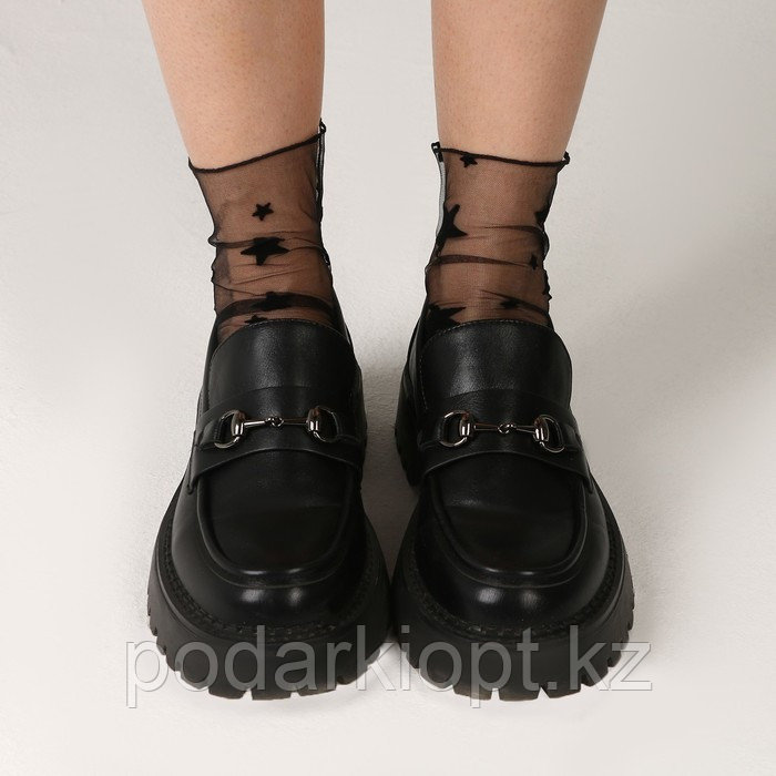 Карнавальный аксессуар- носки, цвет черный, звезды - фото 4 - id-p116278480