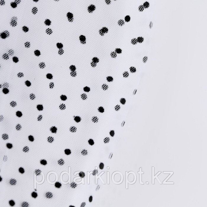 Карнавальный аксессуар перчатки- нарукавники, цвет белый в горох - фото 4 - id-p116278484