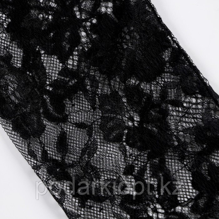Карнавальный аксессуар- носки, цвет черный, кружево - фото 4 - id-p116278584