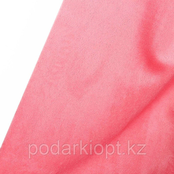 Карнавальный плащ детский, плюш розовый, длина 95 см - фото 2 - id-p116274276