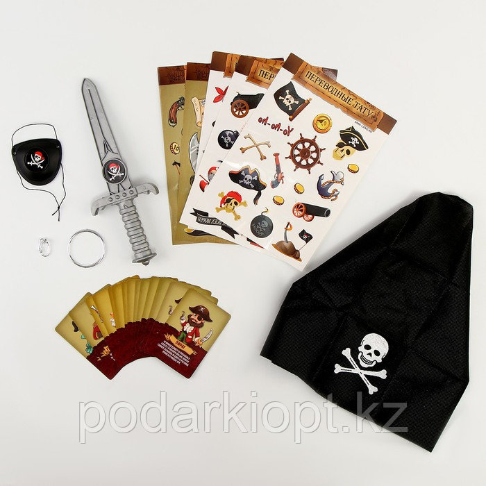 Карнавальный набор "Пираты" с игрой мафия - фото 5 - id-p116277847