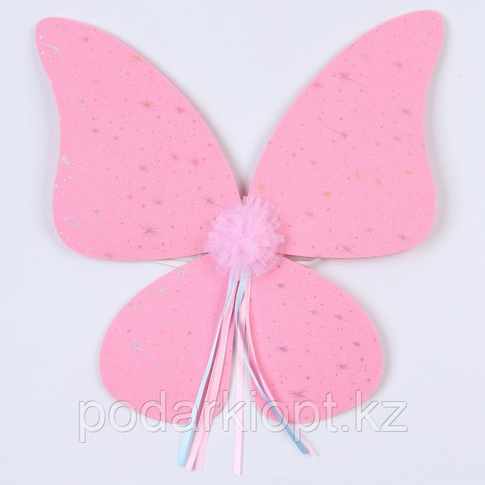 Карнавальный набор «Бабочка», 5-7 лет, розовый: юбка, крылья - фото 4 - id-p116277848
