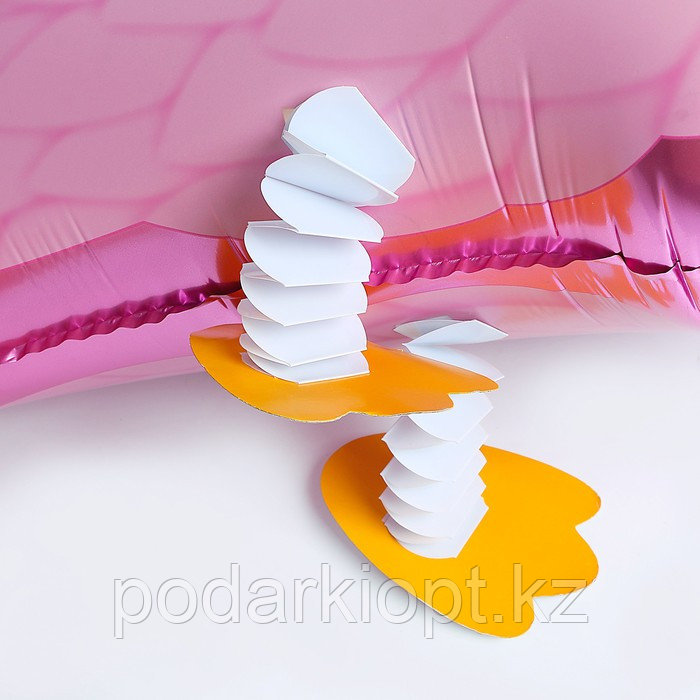 Шар фольгированный 25" «Розовый фламинго», на ножках - фото 2 - id-p116275248