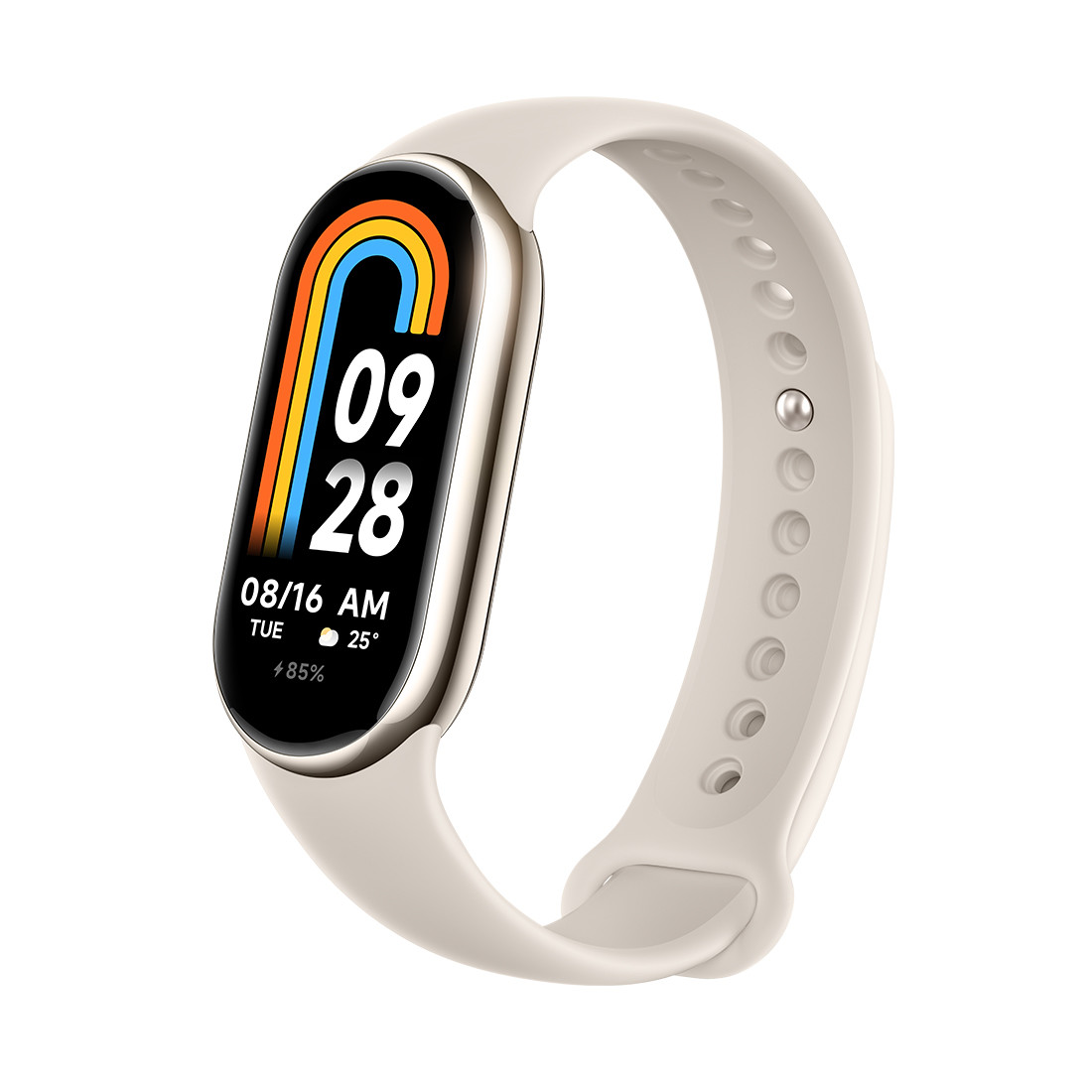 Фитнес-браслет в цвете шампанского золота Xiaomi Smart Band 8